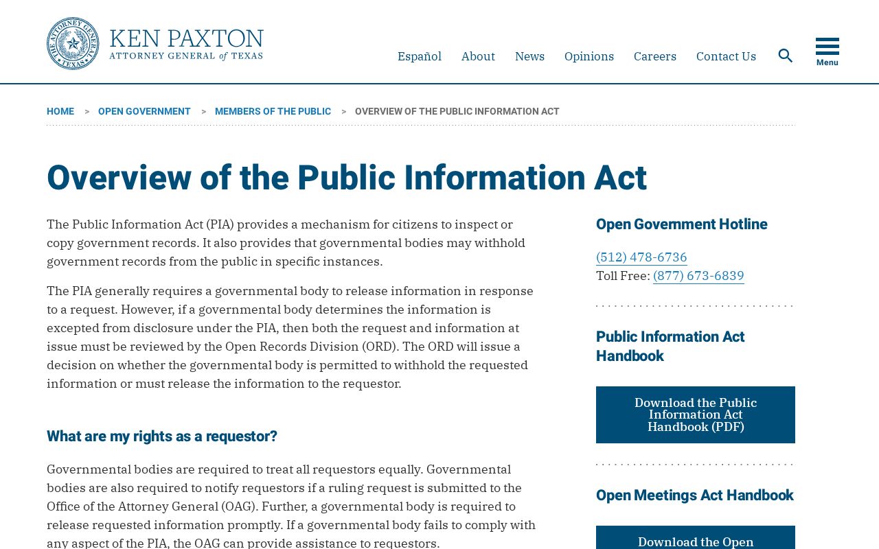 Cottle County warrant records request guidance from the Texas Attorney General